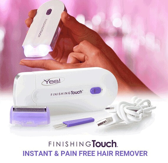 FinishingTouch™ - Spotless And Painless Shaving - Or Your Money Back