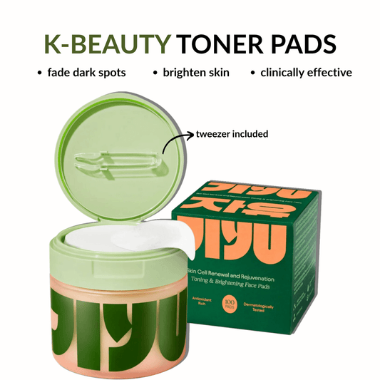 JIYU™ Anti-Aging, Dark Spot & Wrinkle Minimizing Toner Pads