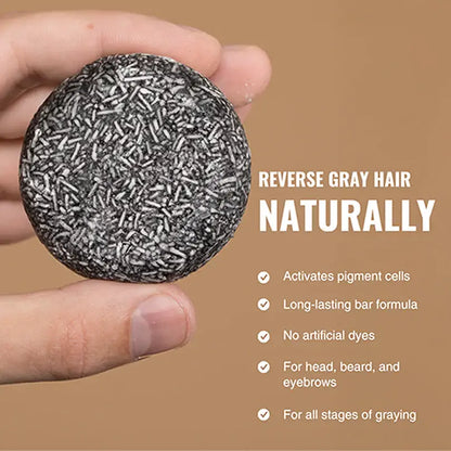 Grey Reverse Bar™ - Reactivate Your Natural Hair Color Without Dyes!